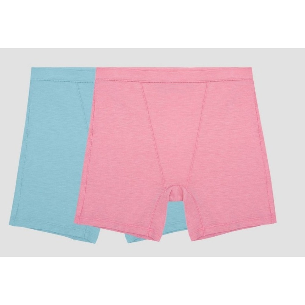 Fruit of the Loom Women's Mid-Thigh Stretch 2-Pack Boxer Briefs size 5/S